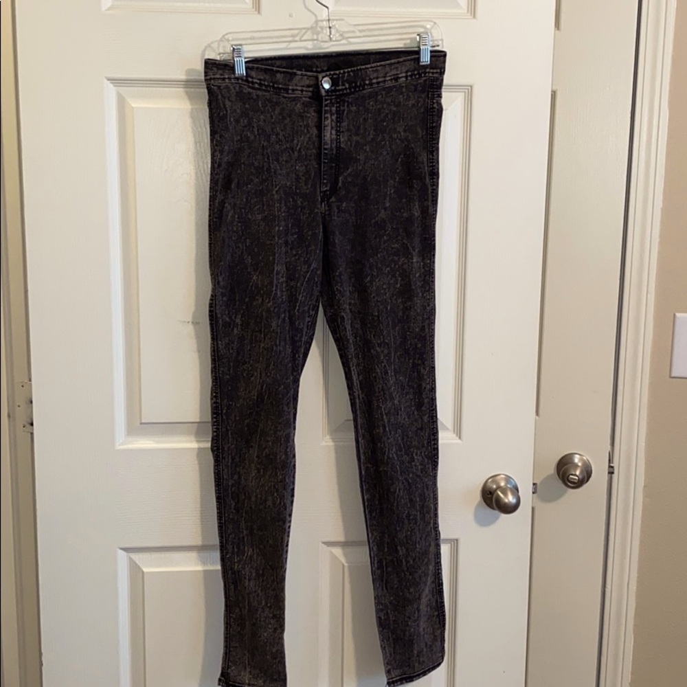 Black Wash Super Stretchy Jeggings